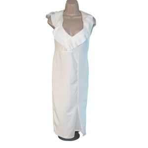 Boohoo white dress size 4